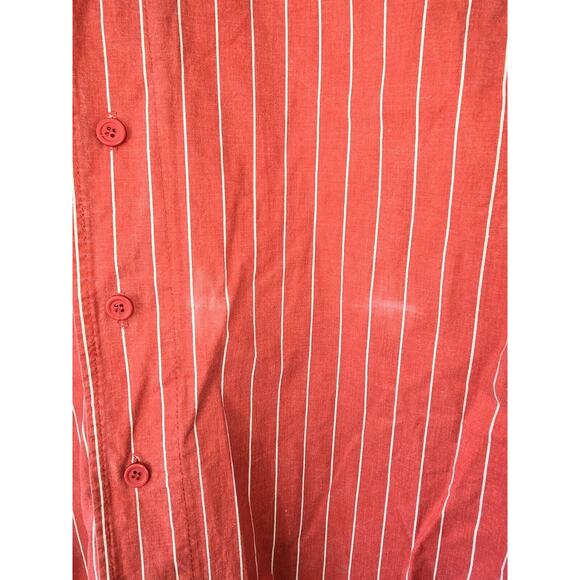 Vintage Chalk Line XL Cincinnati Reds Pinstripe Jersey Starter Style SEE PICS - Picture 7 of 7